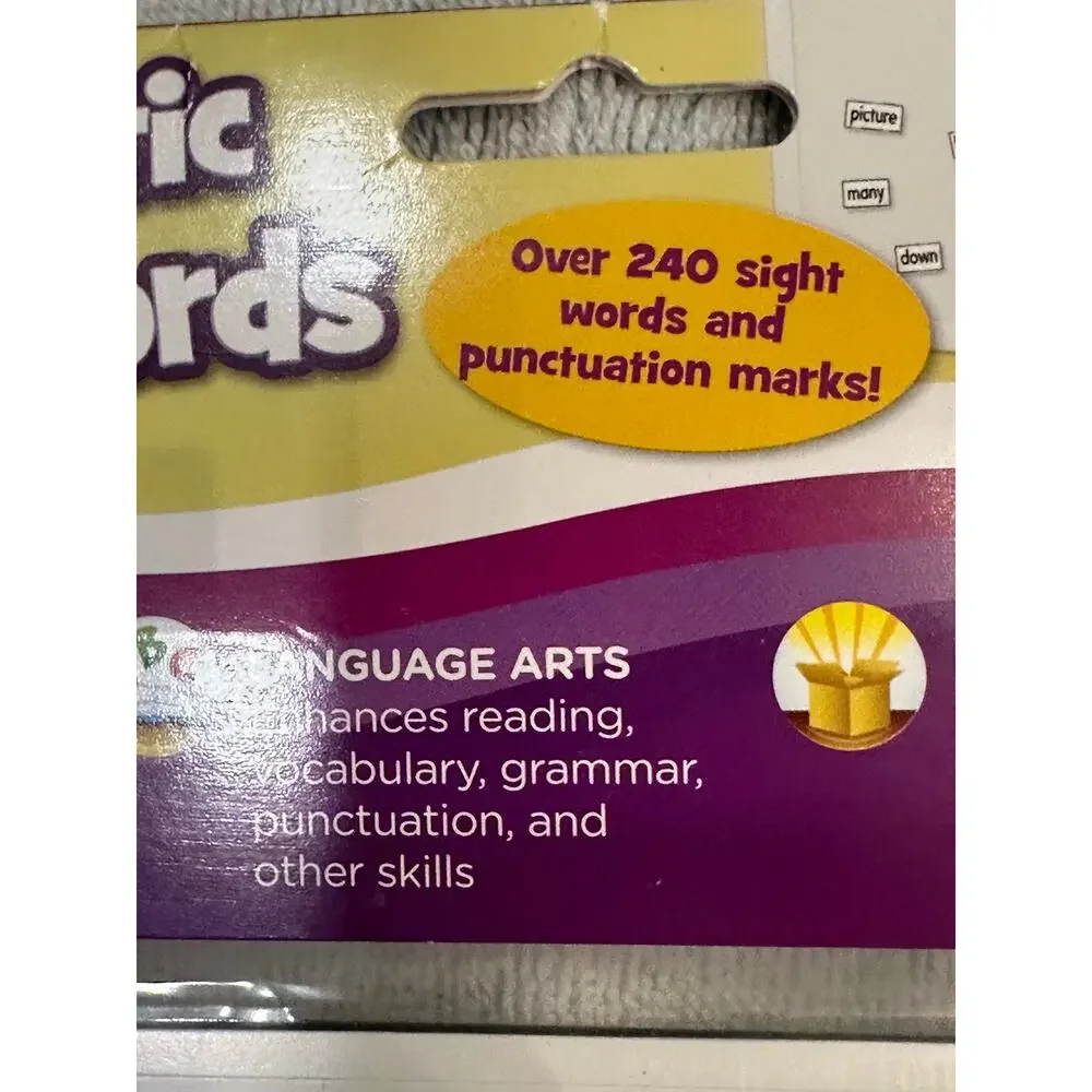 Kids magnetic sight words